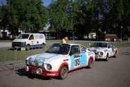 Rallye Český Krumlov: Dvojice vozů Škoda 130 RS